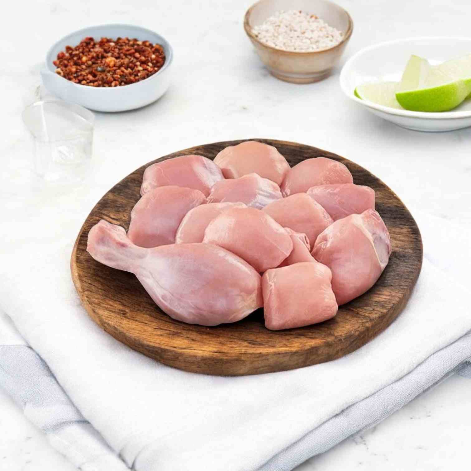 Chicken Curry Cut - Large Pieces,Large Pack